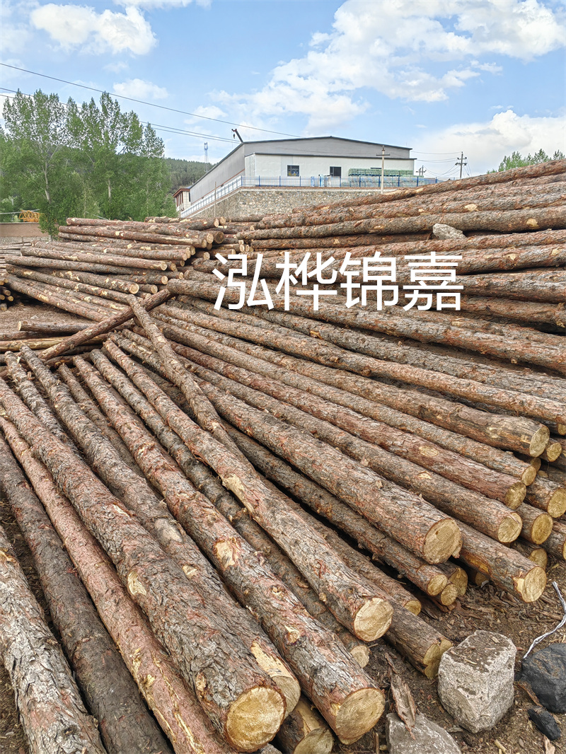 松木樁防腐施工圖片-保護(hù)環(huán)境，延長使用壽命